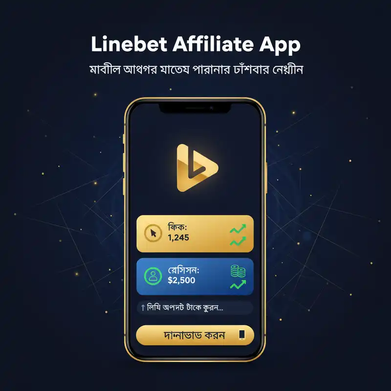 Linebet Affiliate App Download Banner